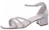 s.Oliver Damen Sandalette Sandale Strass Metallic Karree Produktbild-Vorschau 10