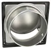 Edelstahl Ablufthaube LG 5515 L Lüftungsgitter DN 150 Produktbild-Vorschau 2