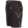 PAULGOS Herren Trachten Lederhose Kurz - HK1 - Echtes Leder Produktbild-Vorschau 2