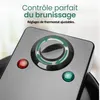 Emerio gaufrier – forme cœur – diamètre 20 cm – thermostat Voir les images du produit 3