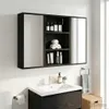 vidaXL Koupelnová skříňka Černý dub 40 x 16 x 62,5 cm Náhled obrázku produktu 4