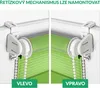 Estika dvojitá roleta Klemmfix – 55 cm x 150 cm – Zelená – Náhled obrázku produktu 4