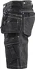 Blakläder Handwerker Shorts Stretch X1900 Schwarz C52 Produktbild-Vorschau 5