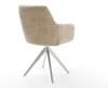 DELIFE Esszimmerstuhl Pejo-Flex Mikrofaser Beige Vintage Produktbild-Vorschau 5