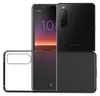 A transparent phone case is shown with a Sony Xperia 10 II phone inside. Produktbild-Vorschau