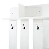 Merax garderobe met schoenenbank en spiegel, gangkast met Productafbeelding-voorbeeld 13