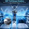Clip-on Auto Klimaanlage – Tragbarer Autoventilator – 360° Produktbild-Vorschau 3