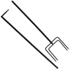 Windrad Gartendeko Metall Blüte gegenläufig 186 cm Produktbild-Vorschau 2