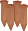 Relaxdays Beccucci per annaffiare, set da 4, Vetroceramica, Anteprima dell’immagine prodotto 1
