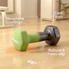 KM-Fit sada činiek 18 kg so stojanom, neoprénové činky 1–5 Náhľad obrázku produktu 6