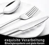 Besteck Set 12 Personen, 72-teiliges Edelstahl Besteckset Produktbild-Vorschau 3