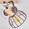 Cotes »Cotes« Deckenlampe, Holz/Metall, Natur/Rostfarbene Produktbild-Vorschau 3