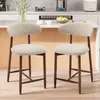 COLAMY 2er-Set Barhocker, moderne Thekenstühle mit Produktbild-Vorschau 3