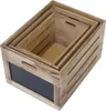sada 3 dřevěných boxů HWC-E11, úložný box s deskou, Náhled obrázku produktu 3