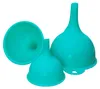 3x TRICHTER Set Ø 6/8/10cm aus Kunststoff Grau Produktbild-Vorschau 1