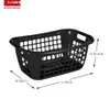 Sunware Wäschekorb 55 cm schwarz Produktbild-Vorschau 4