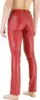 RICANO Rote Slim Fit Lamm Lederjeans Herren Lederhose rot, Produktbild-Vorschau 4