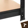 Scaffale metallico con 5 ripiani, dimensioni 180 x 90 x 40 Anteprima dell’immagine prodotto 8