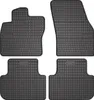 2016-2025 VW Tiguan tappetini in gomma nera 4 pz Anteprima dell’immagine prodotto 1