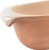 A close-up view of the rim and side of a ceramic baking dish. Podgląd zdjęcia produktu