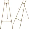 stojak podłogowy 2PCS Gold Iron Easel Art Display Ślubny Podgląd zdjęcia produktu 5