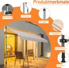 Izrielar Klemmmarkise s ručnou kľukou, 300x120cm balkónová Náhľad obrázku produktu 4