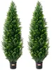 VEVOR Albero di cedro topiario artificiale, alto 152,4 cm Anteprima dell’immagine prodotto 1