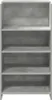 vidaXL Recepcja betonowa szara 55x50x103,5 cm materiał Podgląd zdjęcia produktu 5