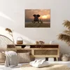 Bild auf Leinwand - Leinwandbild - Elefant Ufer Meer - Produktbild-Vorschau 7