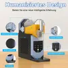 A slush machine with various features highlighted by callouts and text. Produktbild-Vorschau