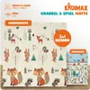 Kidimax® Krabbelmatte 180x200cm Spielmatte Faltbar Produktbild-Vorschau 2