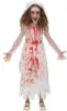 Scary kostým Zombie nevěsta Halloween 2026 šedá barva Náhled obrázku produktu 1