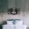 Wallity, Love Tree, decorazione da parete, nero, metallo, Anteprima dell’immagine prodotto 2