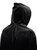 Geistermaske schwarz für Fasching Karnevalskostüm Produktbild-Vorschau 2