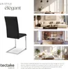 Chaises de Salle à Manger BETTINA Rembourrées Pieds en Voir les images du produit 7