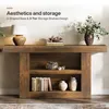 Tribesigns Table console, 160 cm, Table d'entrée avec pour Voir les images du produit 4