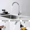 Küchenarmatur aus Edelstahl, Wasserhahn, Küche 360° Produktbild-Vorschau 3