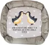 Mr. & Mrs. Panda Katzenbett Pinguine Kuss - Grau Pastell - Produktbild-Vorschau 1