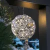 esotec Solar Deko-Drahtkugel ⌀ 25 cm warmweiß mit 50 LEDs Produktbild-Vorschau 1