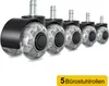 Bettizia 5x roulettes pour sols durs 11/50mm , aussi pour Voir les images du produit 1