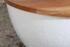 riess-ambiente Table basse ronde ORIENT STORAGE 60 cm, bois Voir les images du produit 3