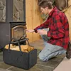 XINZI 4 Stück Filztaschen Kaminholztasche Filz, Faltbar Produktbild-Vorschau 9