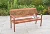 Merxx Gartenbank Maracaibo 3-sitzig - Eukalyptus Produktbild-Vorschau 2