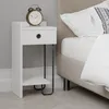 Skye Decor, Sirius Left - White v2, Nachttische & Produktbild-Vorschau 6
