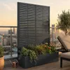 Blumenkasten mit Rankgitter, Hochbeet mit Sichtschutz, Produktbild-Vorschau 4