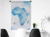 MuchoWow® Wandteppich Wandbehang Karten - Afrika - Aquarell Produktbild-Vorschau 5