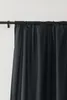 Vorhang OXFORD 140x250 cm, schwarz Aufhängung: Metallringe Produktbild-Vorschau 9