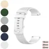 Blanc Bracelets de montre en silicone, fermeture rapide, Voir les images du produit 1
