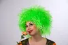 Wuschelkopf Perücke Nina neon-grün für Damen Produktbild-Vorschau 4
