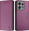 Lederhülle für Motorola Edge 50 Pro Hülle Flip Brieftasche Produktbild-Vorschau 2